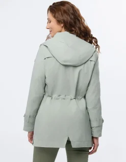 New Parka vert amande Parkas|Parkas