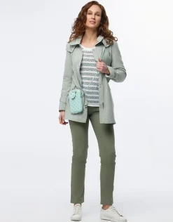 New Parka vert amande Parkas|Parkas
