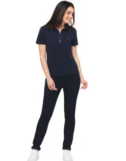 New Polo coton bleu marine T-shirts|Hauts