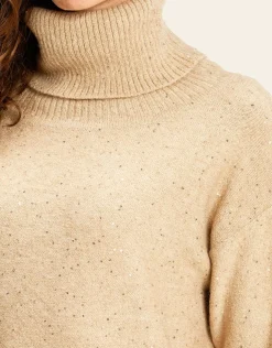 Clearance Pull ample col roulé Pulls|Maille