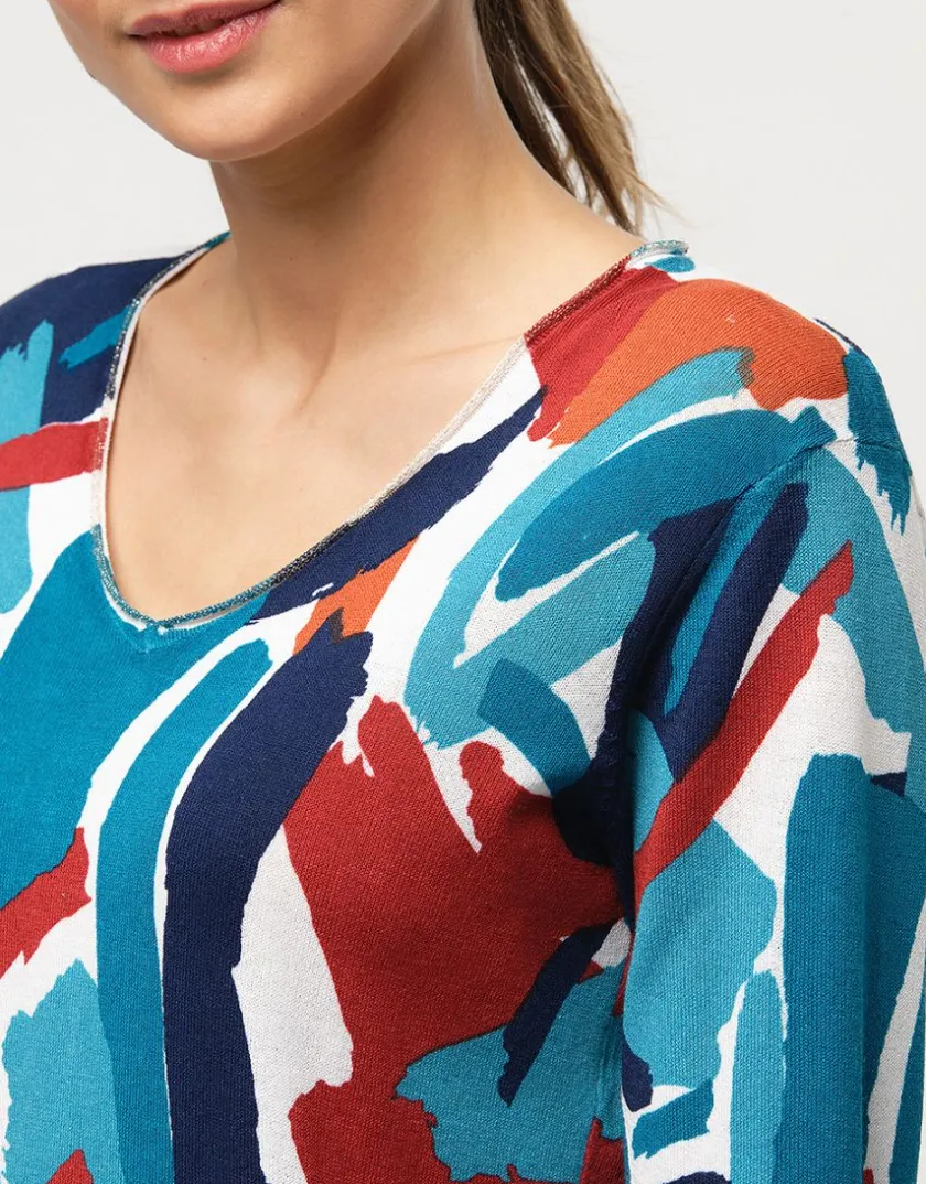 Best Pull blanc à motifs Pulls|Maille