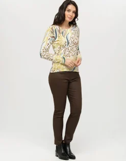 Fashion Pull blanc à motifs Pulls|Maille