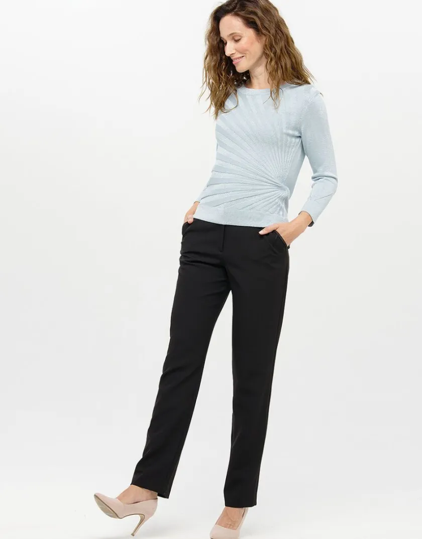 Fashion Pull bleu irisé chic Pulls|Maille