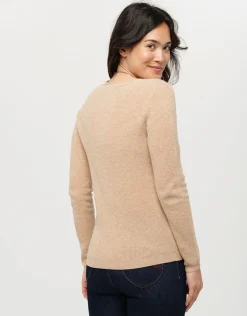 Sale Pull brun laine cachemire Pulls|Maille