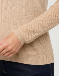 Sale Pull brun laine cachemire Pulls|Maille