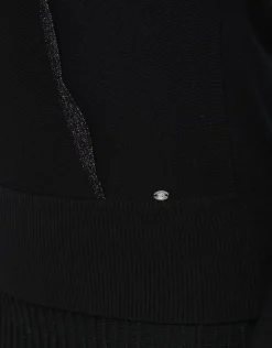Fashion Pull cache-coeur noir chi Pulls|Maille