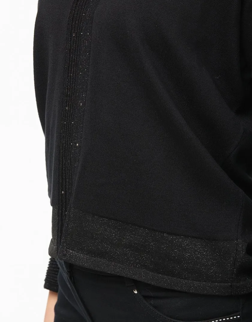 Outlet Pull chic noir irisé Pulls|Maille