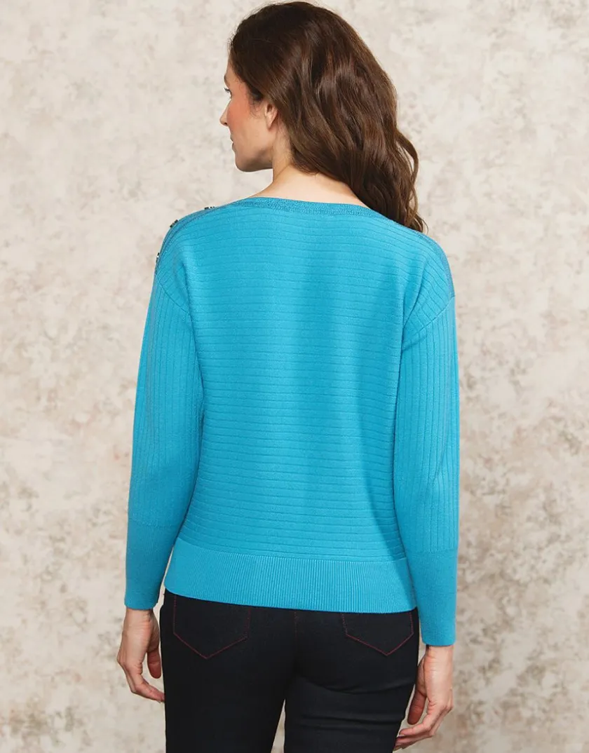 Outlet Pull col bateau bleu Pulls|Maille