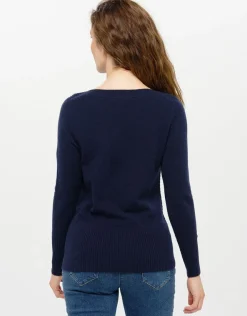 Online Pull col bateau marine Pulls|Maille