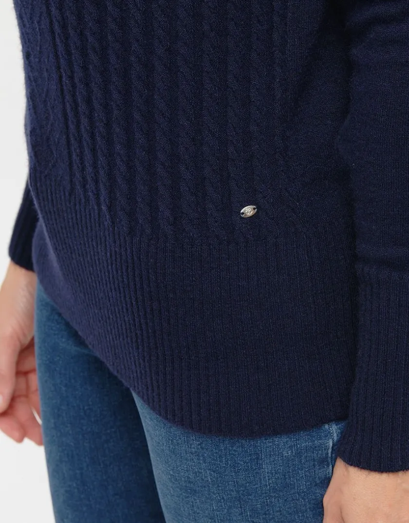 Online Pull col bateau marine Pulls|Maille