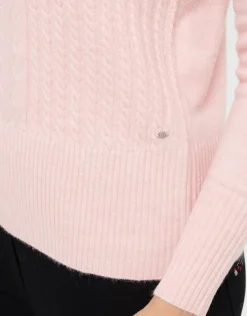 Discount Pull col bateau rose Pulls|Maille