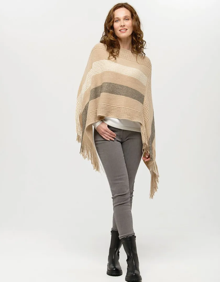 Online Pull écru col irisé Pulls|Maille