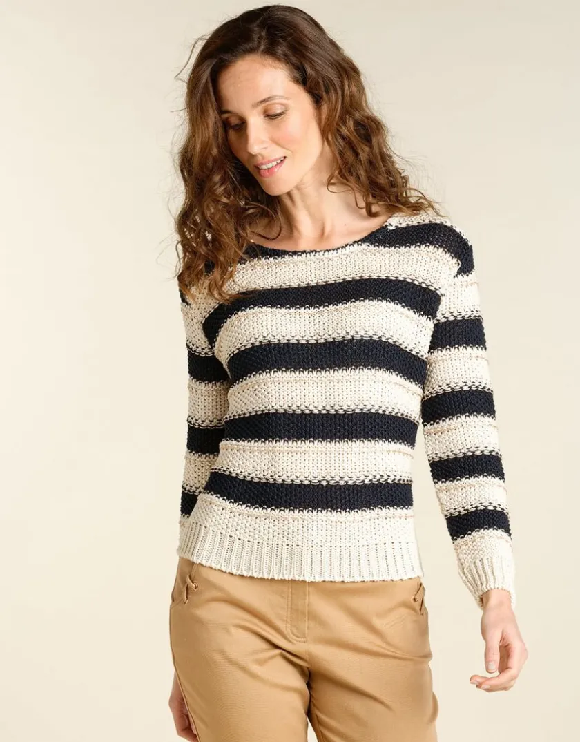 Outlet Pull esprit marinière Pulls|Maille