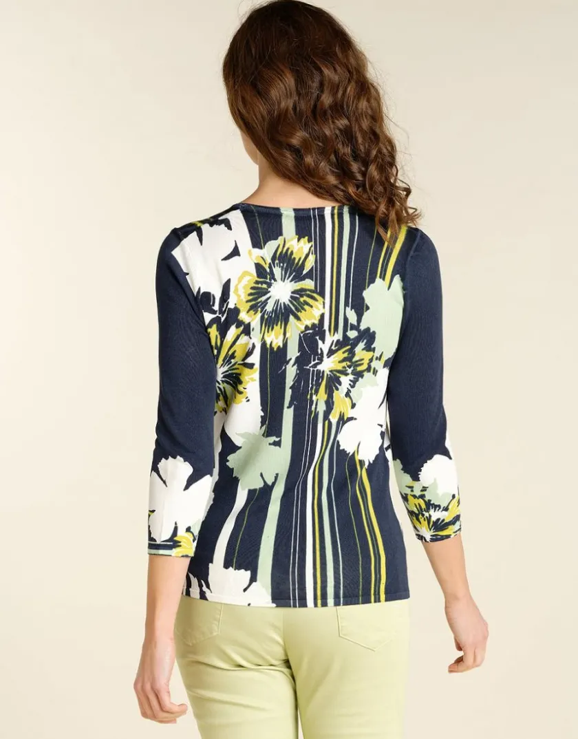 New Pull fin bleu marine Pulls|Maille