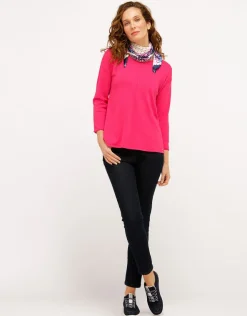 Sale Pull fin rose fuchsia Pulls|Maille
