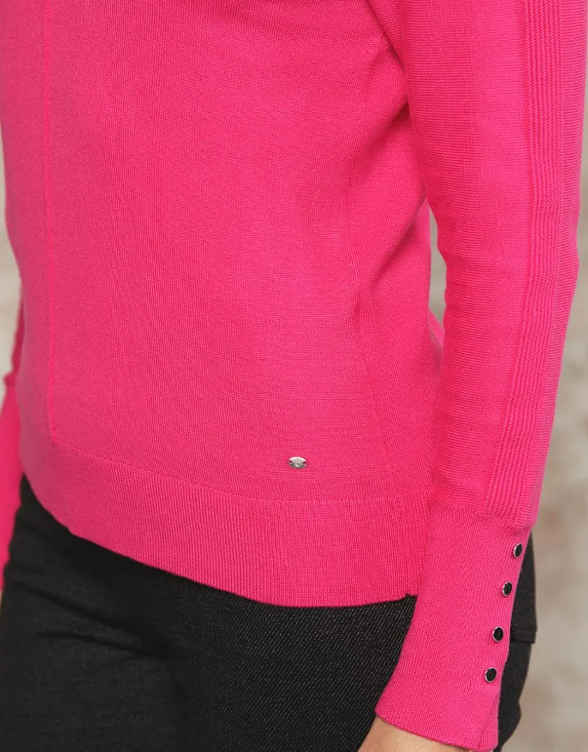 Clearance Pull fin rose fushia Pulls|Maille