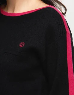 Hot Pull fuchsia milano Pulls|Maille