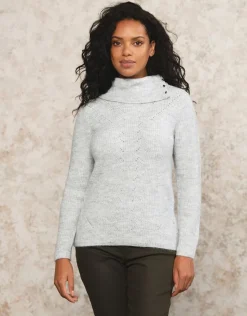Outlet Pull gris col montant Pulls|Maille
