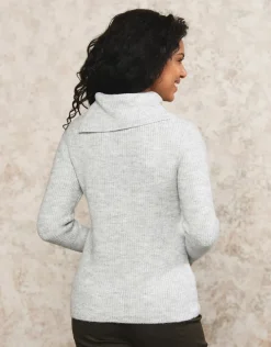 Outlet Pull gris col montant Pulls|Maille