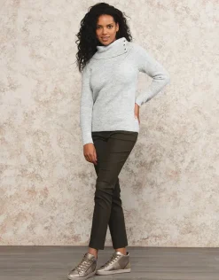 Outlet Pull gris col montant Pulls|Maille