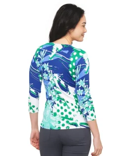 Hot Pull imprimé vert Pulls|Maille