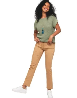 Online Pull kaki sans manches Pulls|Maille