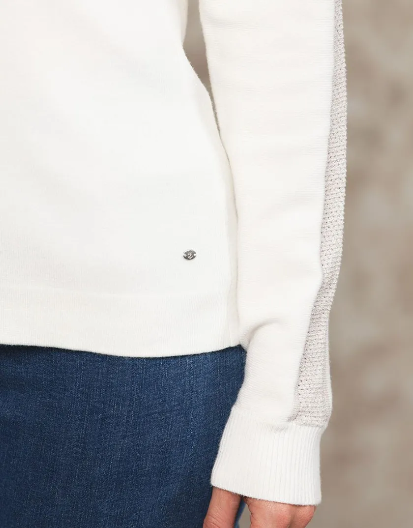 Online Pull maille strass écru Pulls|Maille