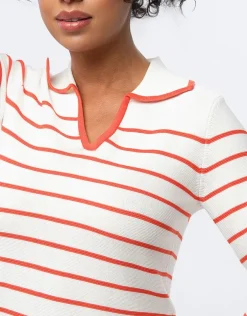 Sale Pull marinière écru Pulls|Maille