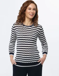 Fashion Pull marinière fantaisie Pulls|Maille
