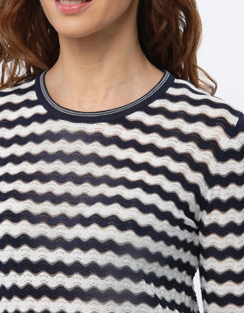Fashion Pull marinière fantaisie Pulls|Maille