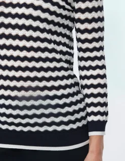Fashion Pull marinière fantaisie Pulls|Maille
