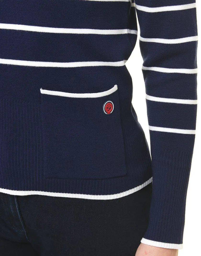 Outlet Pull marinière marine Pulls|Maille