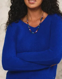 Best Pull mélange laine bleu Pulls|Maille