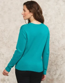 Outlet Pull moelleux vert Pulls|Maille