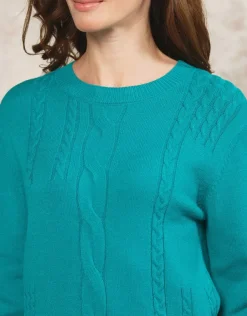 Outlet Pull moelleux vert Pulls|Maille