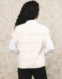 Best Pull sans manches blanc Pulls|Maille