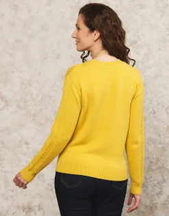 Clearance Pull torsade ocre Pulls|Maille