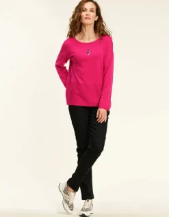 Hot Pull tunique fuchsia Pulls|Maille