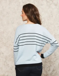 Hot Pull V laine et cachemire Pulls|Maille