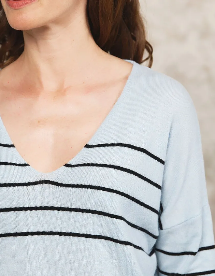 Hot Pull V laine et cachemire Pulls|Maille