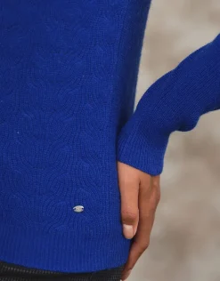 Outlet Pull V laine et cachemire Pulls|Maille