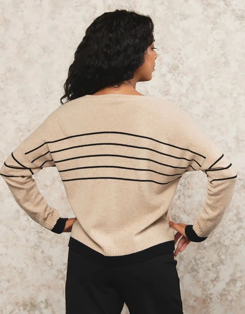 New Pull V laine et cachemire Pulls|Maille