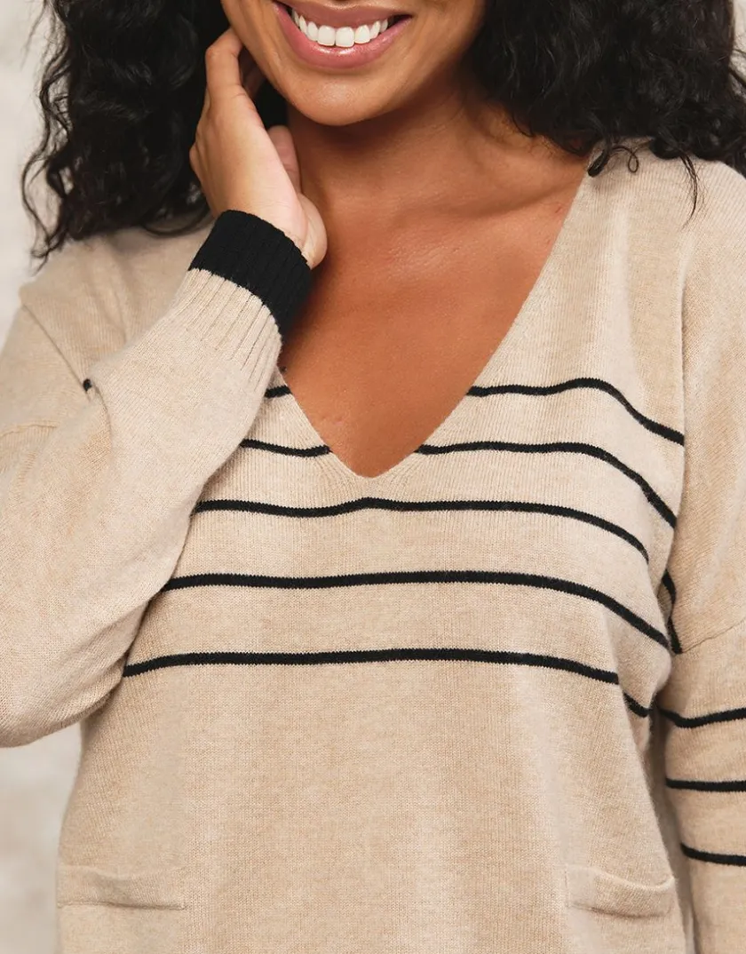 New Pull V laine et cachemire Pulls|Maille