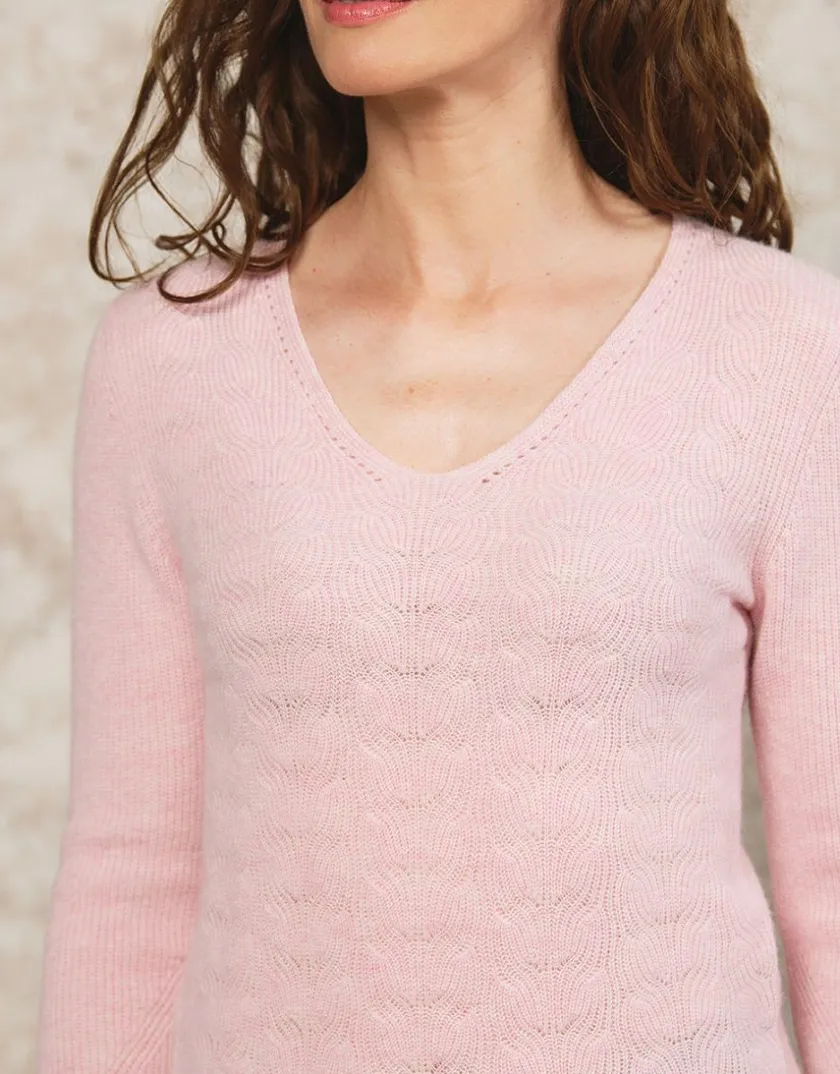 Best Pull V laine et cachemire Pulls|Maille