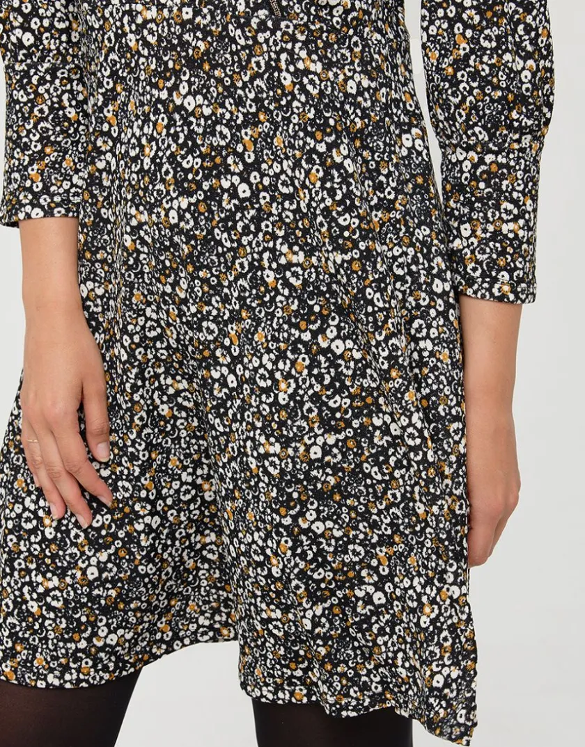 Sale Robe cache-coeur floral Robes|Robes & Jupes