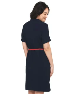 New Robe chemisier marine Robes|Robes & Jupes