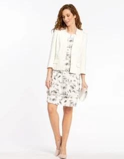Hot Robe chic écrue à volants Robes|Robes & Jupes