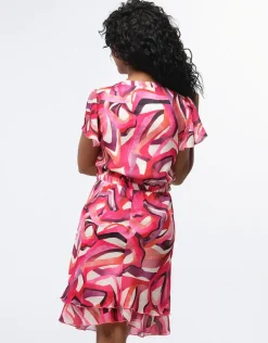 Online Robe chic imprimé rose Robes|Robes & Jupes