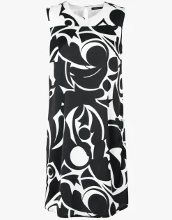 Discount Robe chic noire en satin Robes|Robes & Jupes