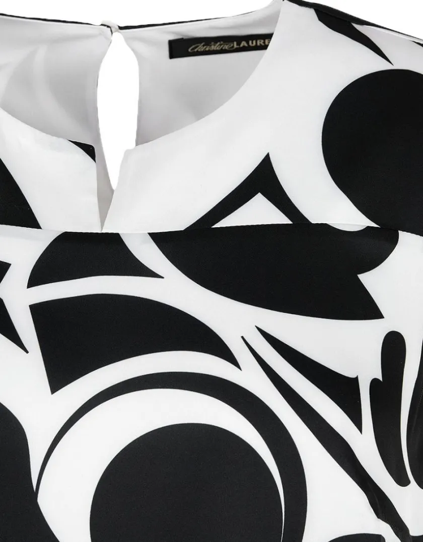 Discount Robe chic noire en satin Robes|Robes & Jupes